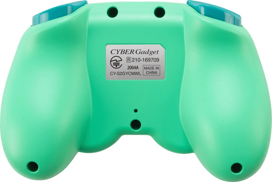 Back view of the CYBER・Gyro Controller Mini Wireless Type