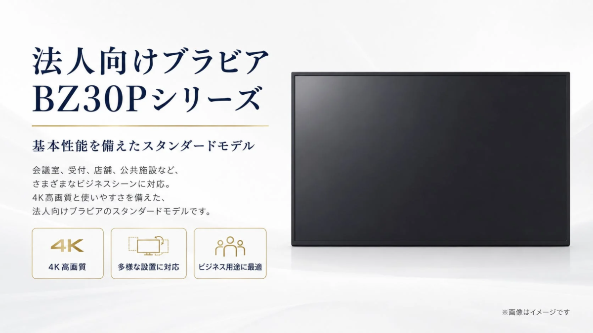 BRAVIA BZ30P Series 4K display