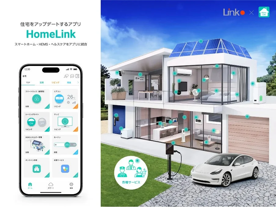 HomeLink App Interface