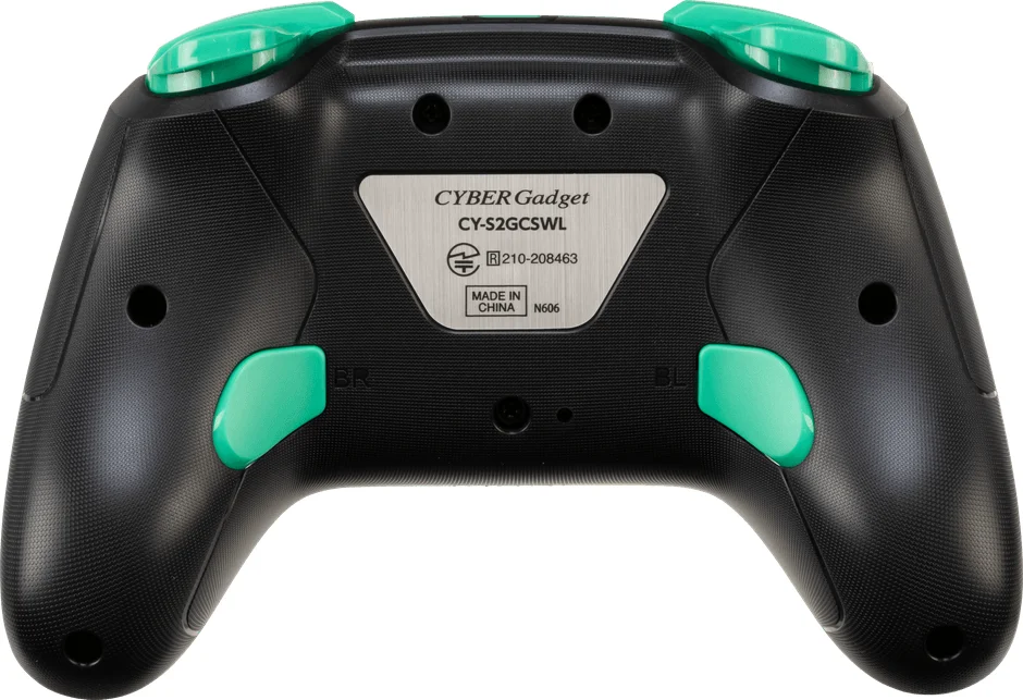 Back view of the CYBER・Gaming Controller HG smart Wireless Type