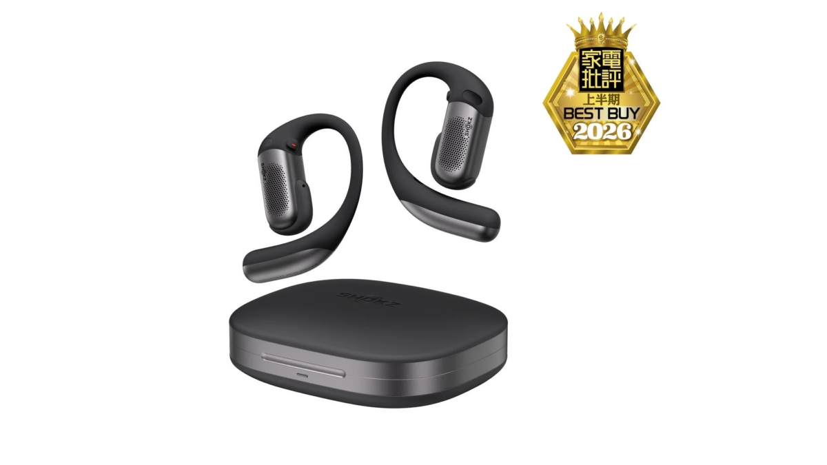 Shokz OpenFit Pro with Kaden Hihyo Best Buy 2026 badge