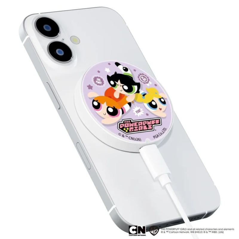 Powerpuff Girls Charger on iPhone