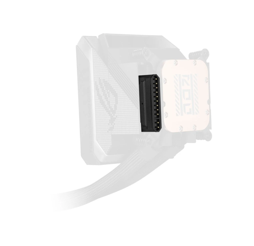 ROG STRIX LC IV 360 ARGB LCD Q-Connector Detail