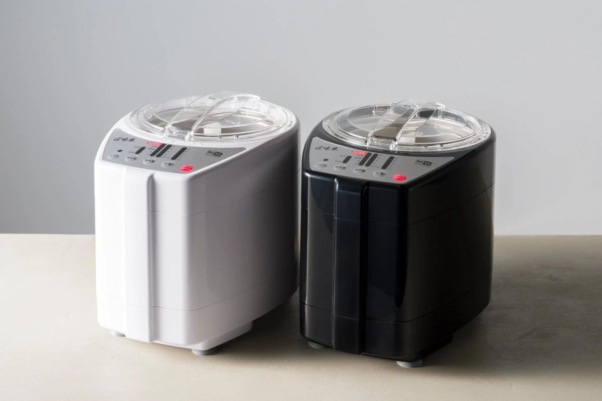 Two Takumi-mai rice polishers