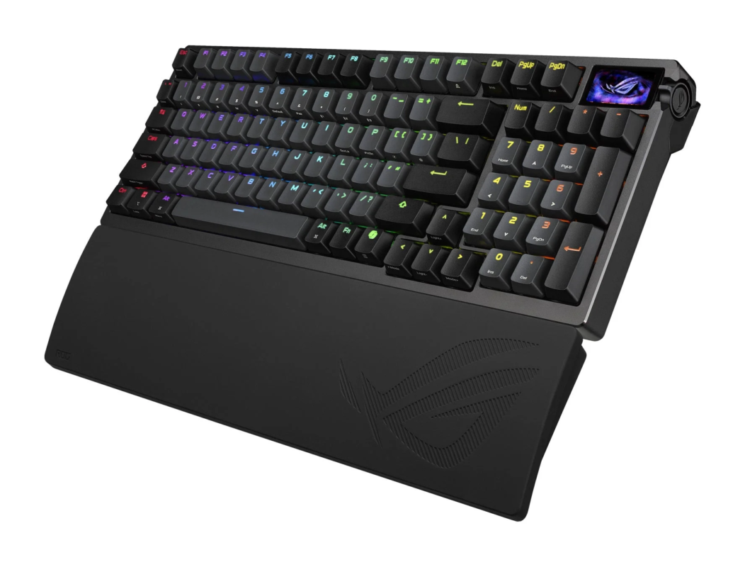 ROG Azoth 96 HE Lite Gaming Keyboard angled view