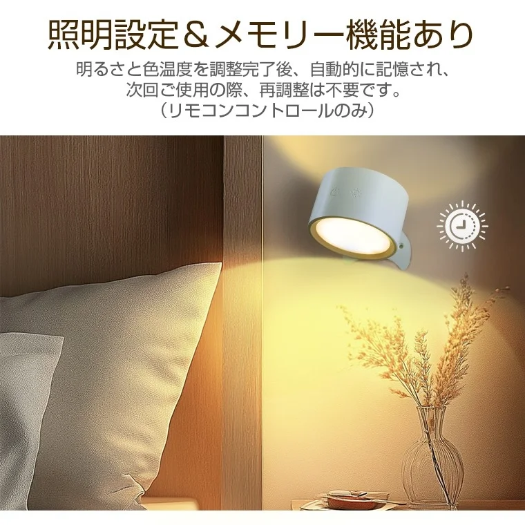 Lighting Settings and Memory Function