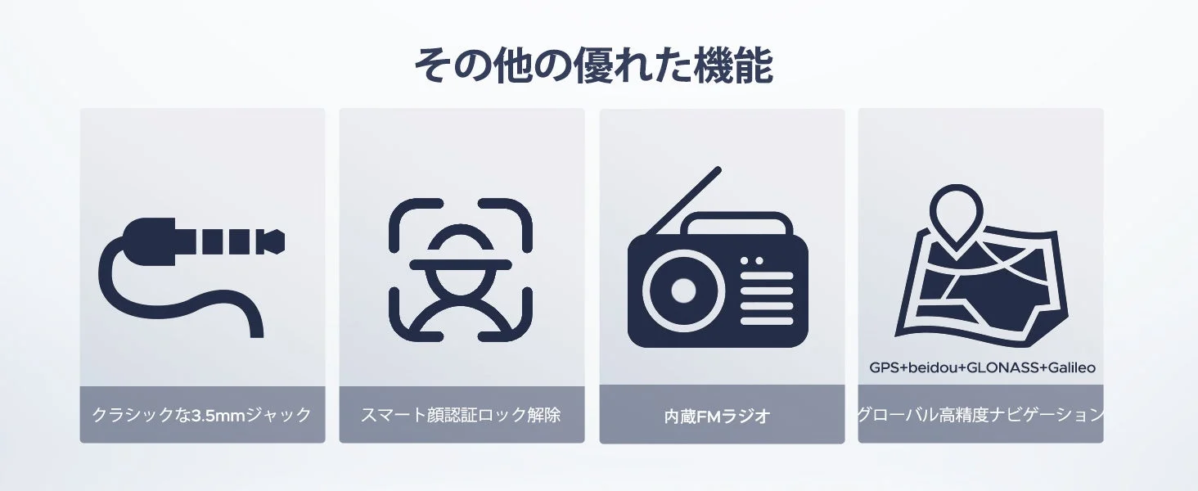 Other excellent features