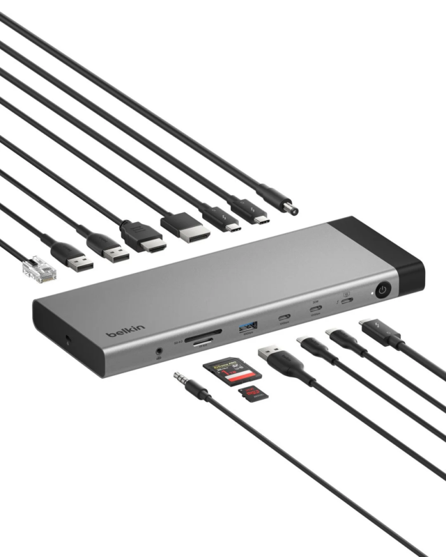 Belkin docking station with accessories