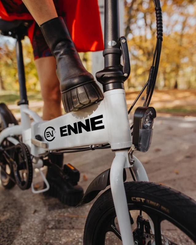 ENNE ZERO with person