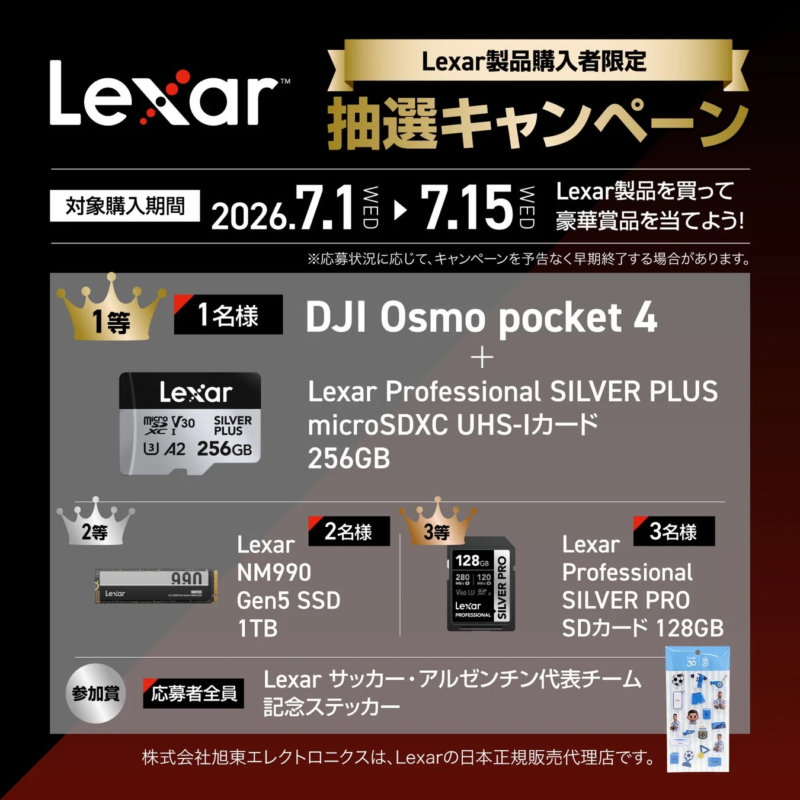 Lexar Campaign Flyer