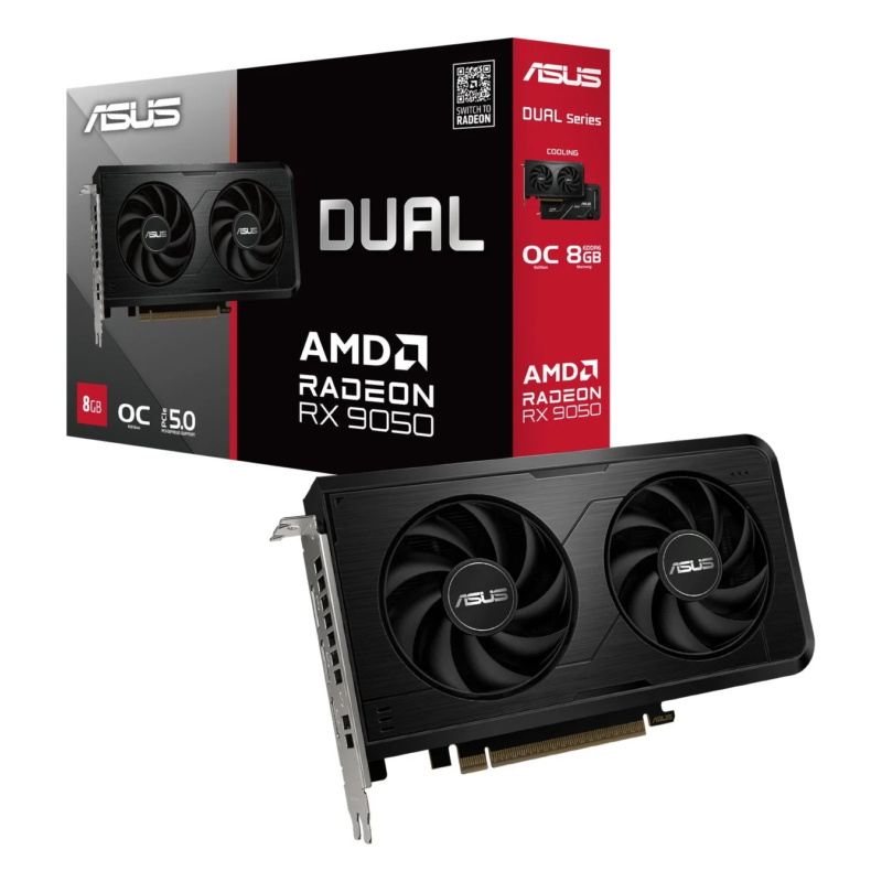 ASUS DUAL AMD Radeon RX 9050 Graphics Card