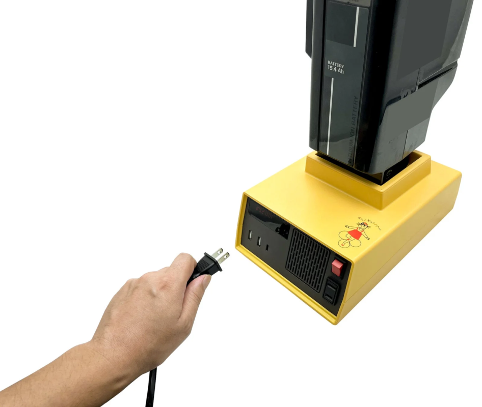Hand plugging into Chari Power