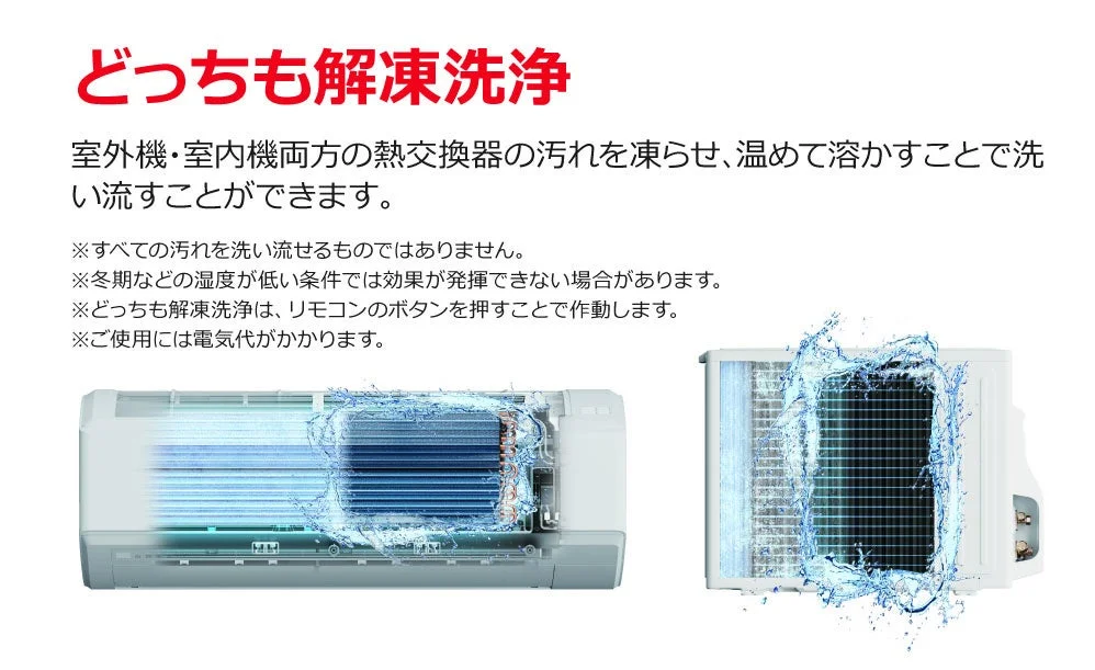 Dual Defrost Cleaning