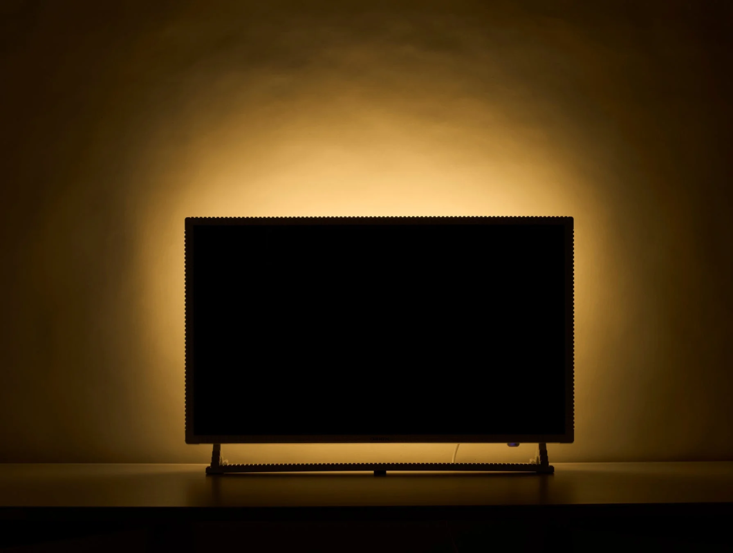 TV with backlighting