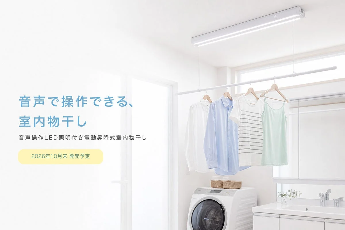 Voice-Controlled Electric Lifting Indoor Clothes Dryer with LED Lighting