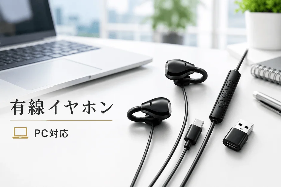 Wired earphones for PC