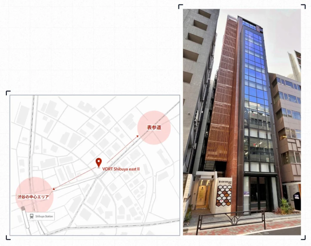 VORT Shibuya east II Map