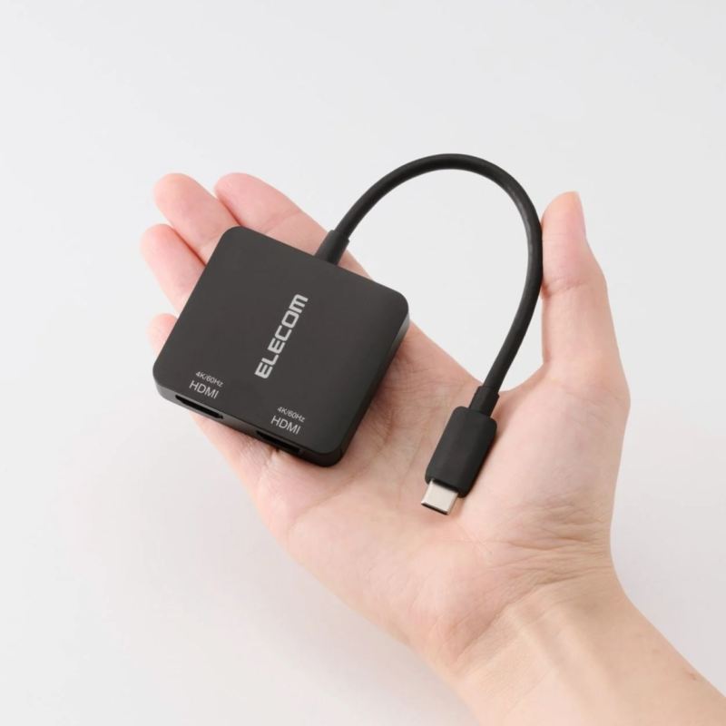 Adapter in hand