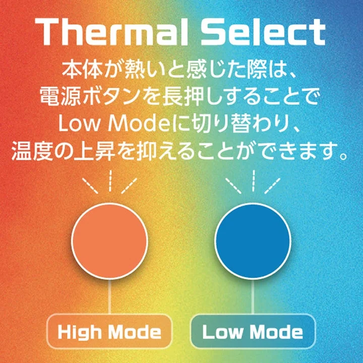 Thermal Select function explanation