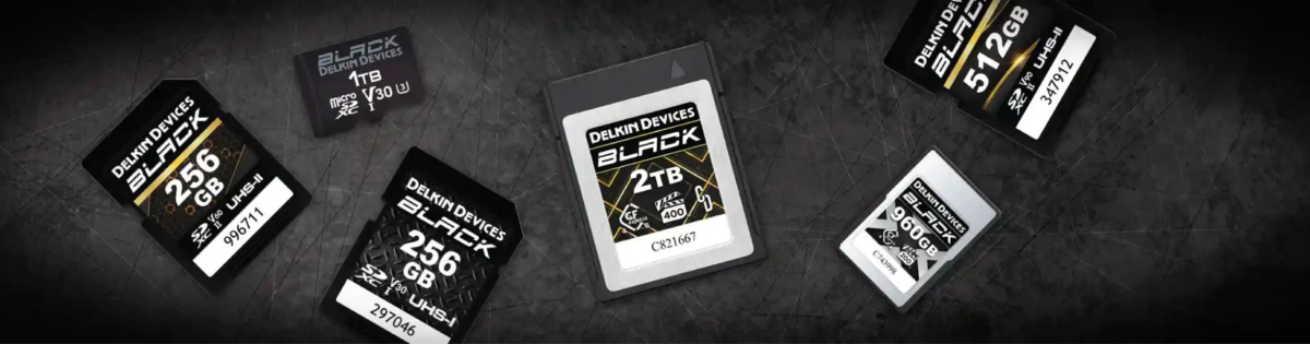 Delkin Devices BLACK Series Products
