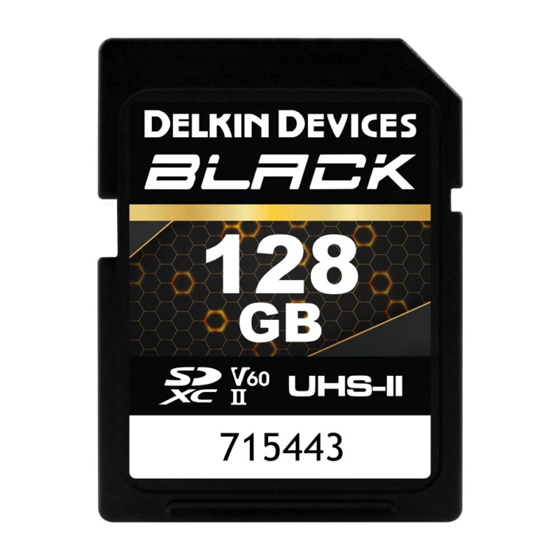 BLACK SD UHS-II (V60) Rugged 128GB