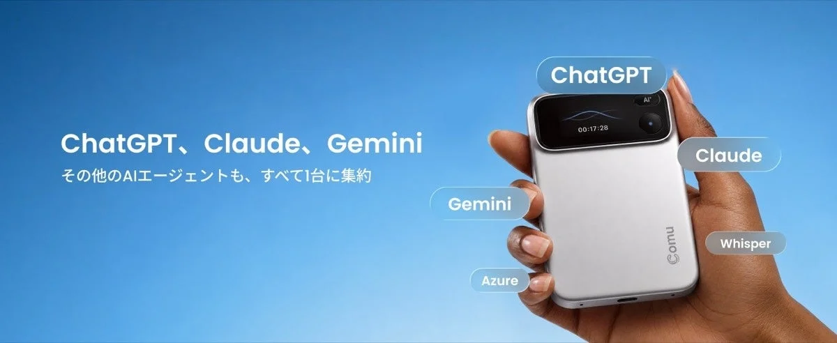 Image depicting various AI models like ChatGPT, Claude, Gemini integrated into one device