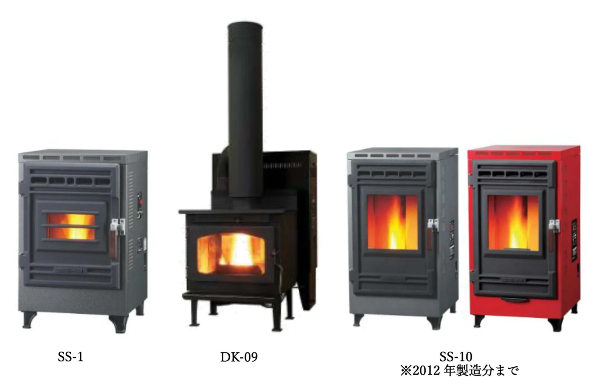 Pellet stove models SS-1, DK-09, SS-10