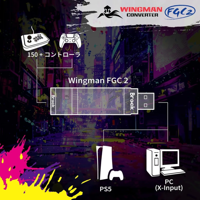 Wingman FGC2 Connection Diagram