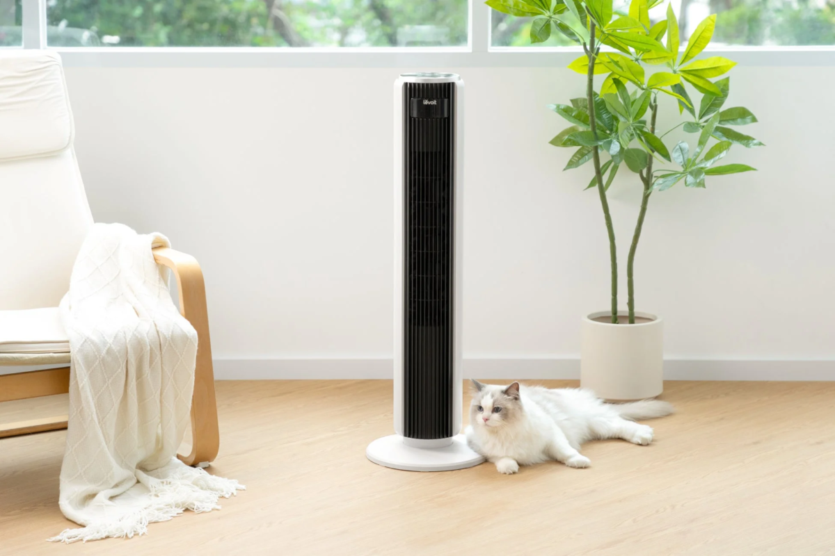 Gentle airflow for comfortable living spaces