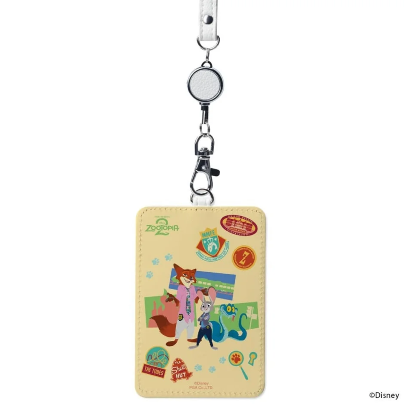 Zootopia Nick and Judy Retractable Pass Case