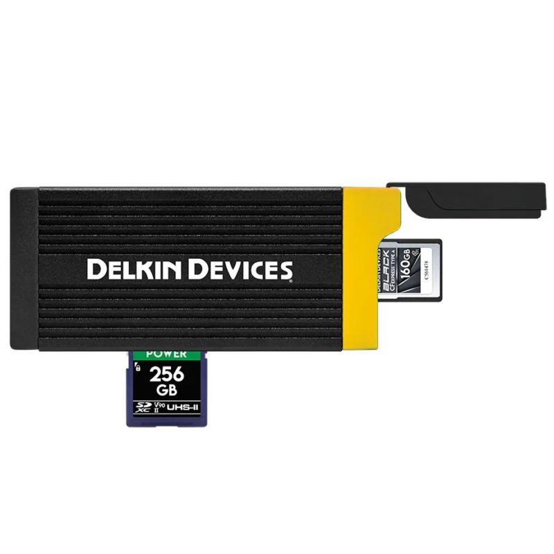 USB 3.2 CFexpress Type A & SD UHS-II Dual Slot Memory Card Reader