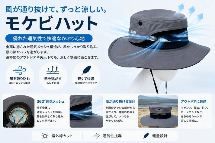 Breathable mesh structure