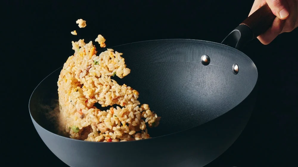 Cooking with the Zero Frying Pan
