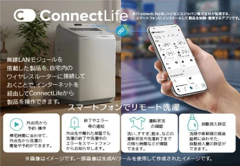 ConnectLife app remote control