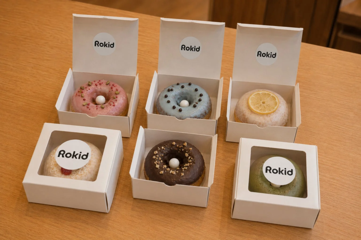 Rokid branded donuts