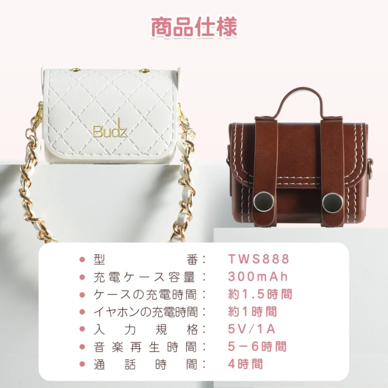 Product specifications chart