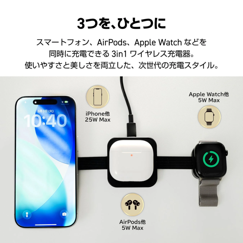 SUNEAST 3in1 Wireless Charger