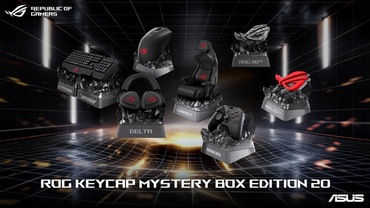 ROG KEYCAP MYSTERY BOX EDITION 20 Collection