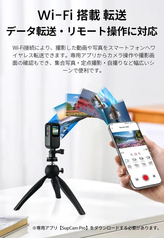 Wi-Fi transfer and remote operation