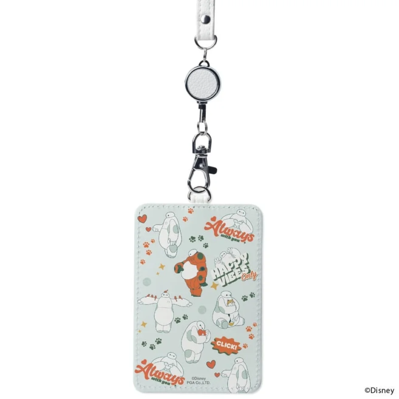 Baymax Retractable ID Card Holder