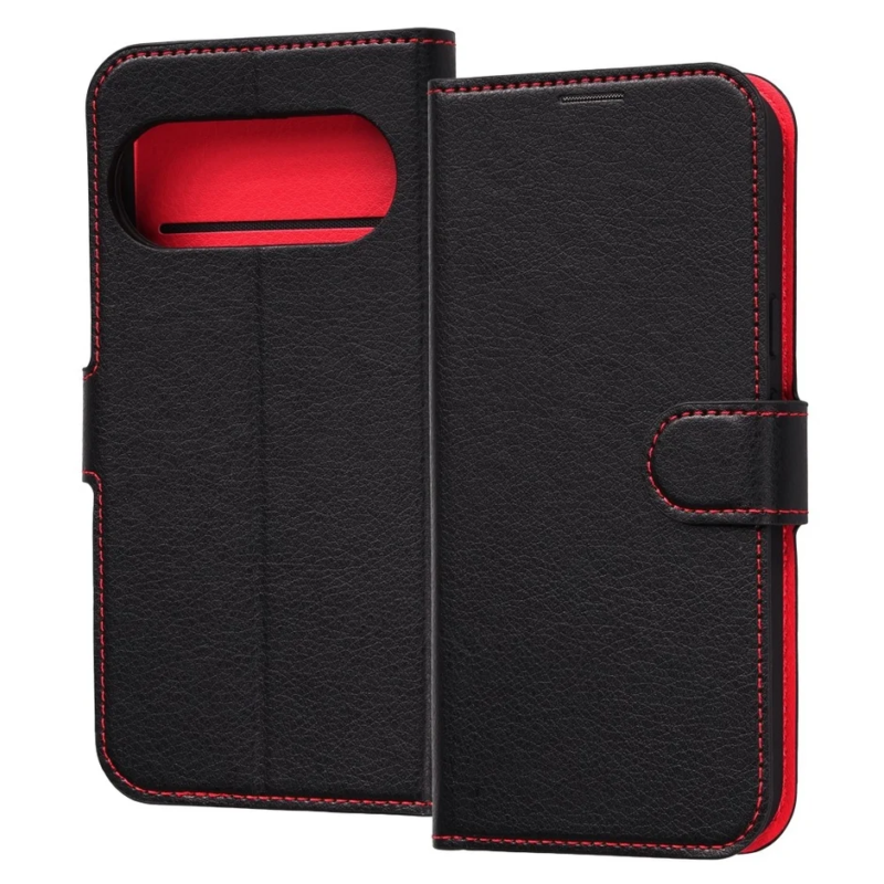 Black and Red Flip Phone Case