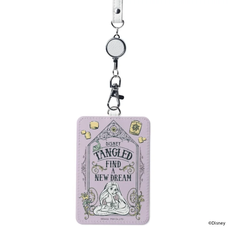 Tangled Rapunzel Retractable ID Card Holder