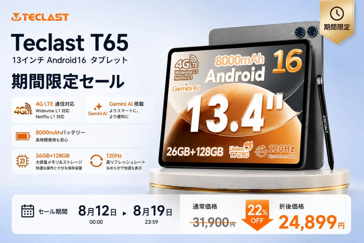 Teclast T65 Sale