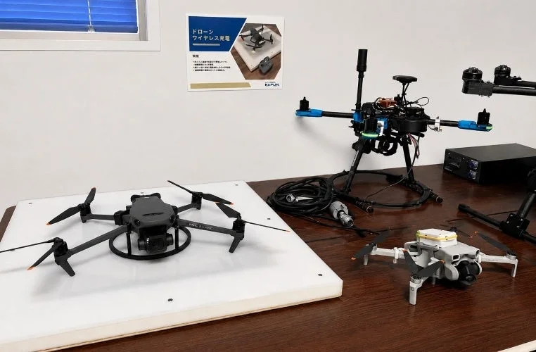 Drones for wireless charging