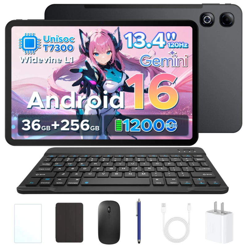 U13 Pro Tablet and Accessories