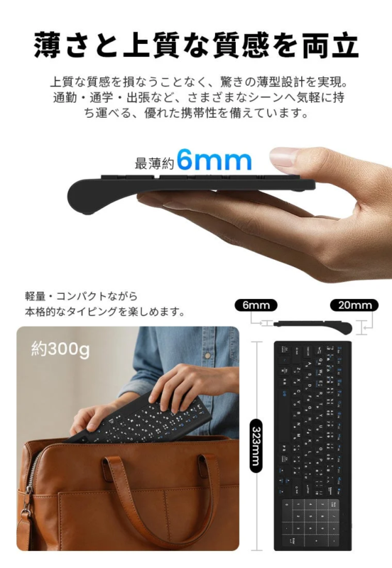 Slim and Lightweight Design