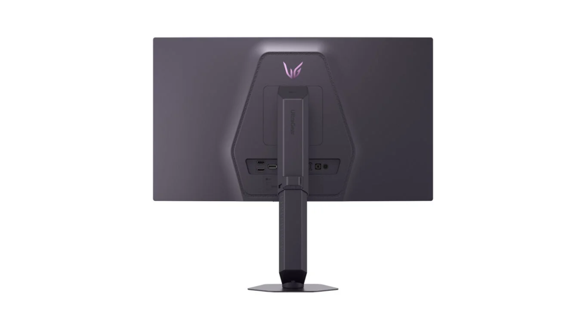 LG UltraGear Monitor Back
