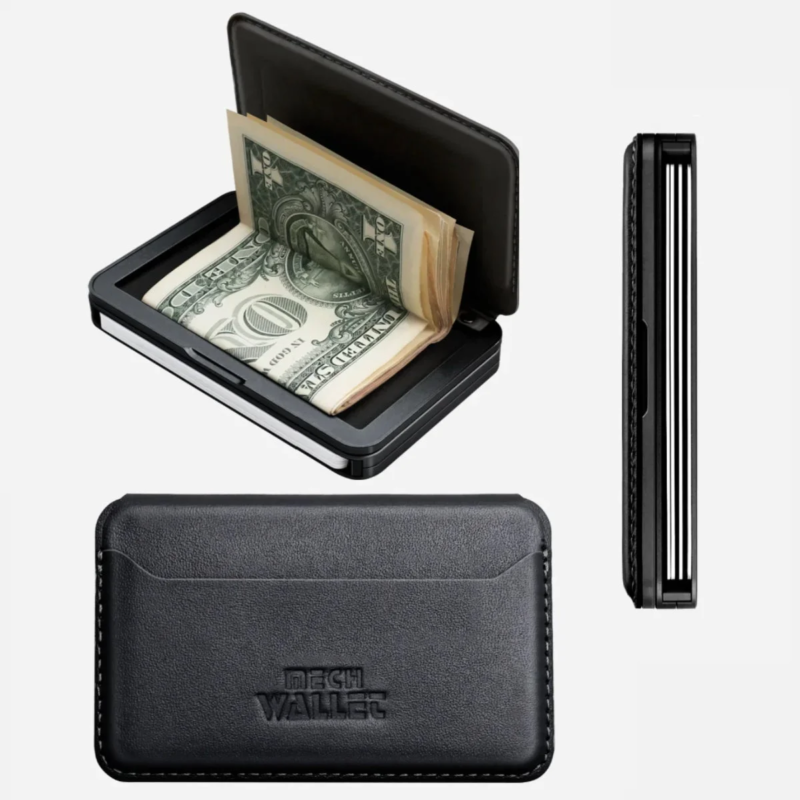 Bi-fold wallet accessory