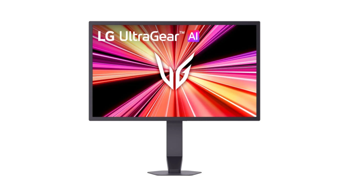 LG UltraGear AI Monitor Front