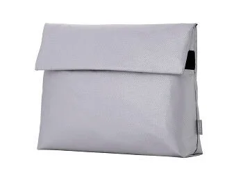 Product detail image of the gray pouch
